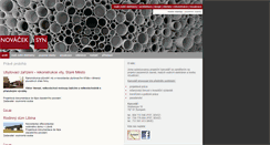 Desktop Screenshot of novacekasyn.cz