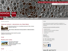 Tablet Screenshot of novacekasyn.cz